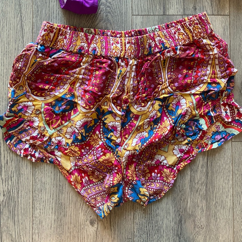 Bundle of billabong shorts & zaful swimsuit. Shorts super soft with stretch band